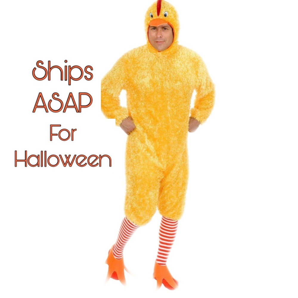 Adult unisex chicken costume ASAP shipping!
